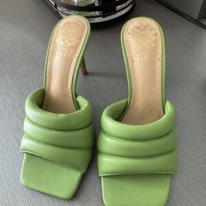 Vince Camuto Lime Green Padded Heels